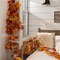 2 Pack Fall Leaf Garland, 5.9Ft Artificial Maple Leaf Garland Fall Leaves